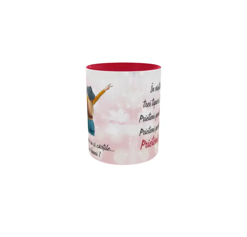 Prieteni pe viata, cana ceramica, 330ml, model cgs1735v